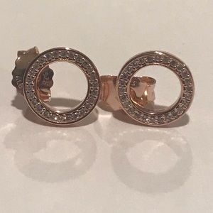 Pandora Rose Earrings
